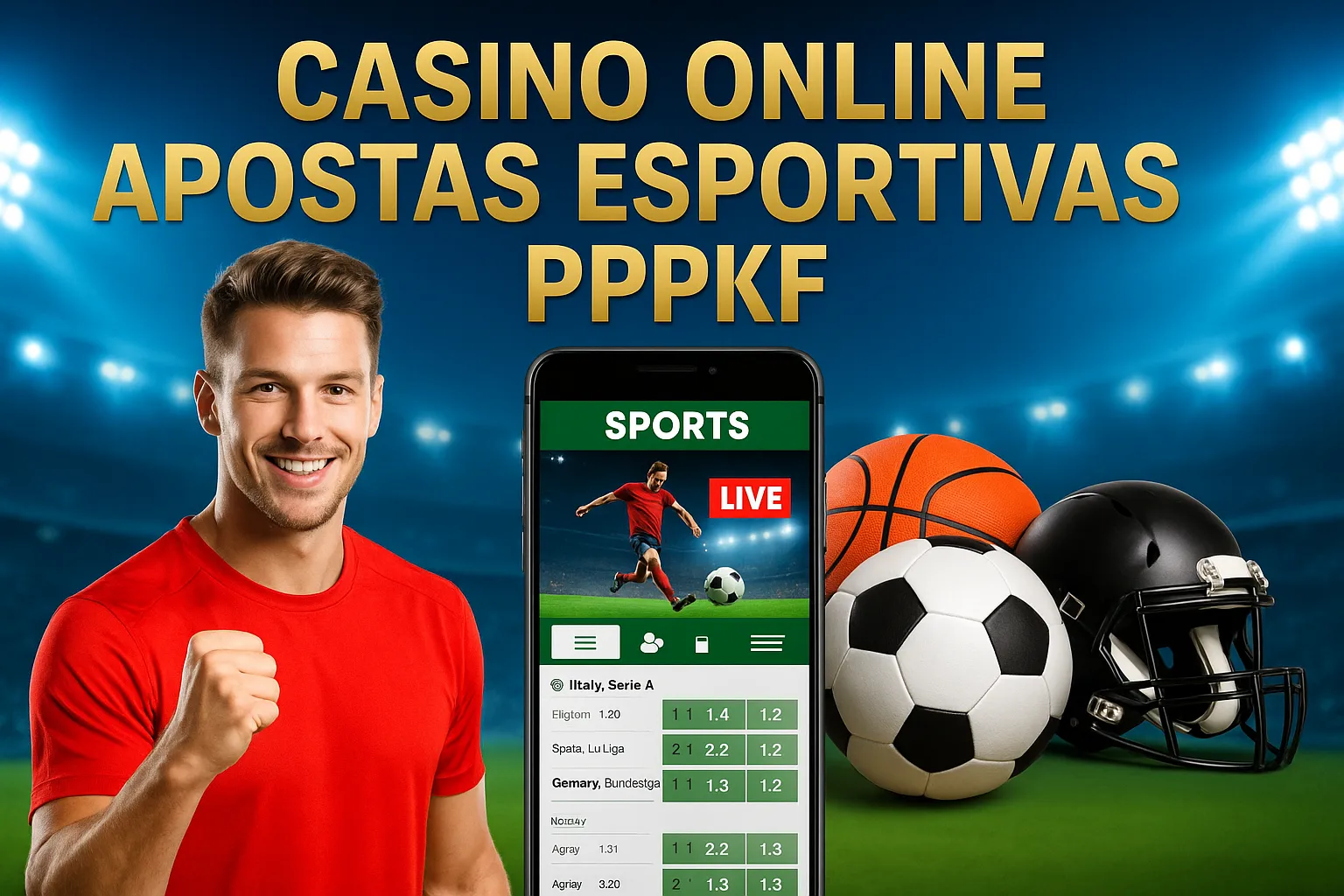 Aposte em apostas esportivas no cassino online PPPKF